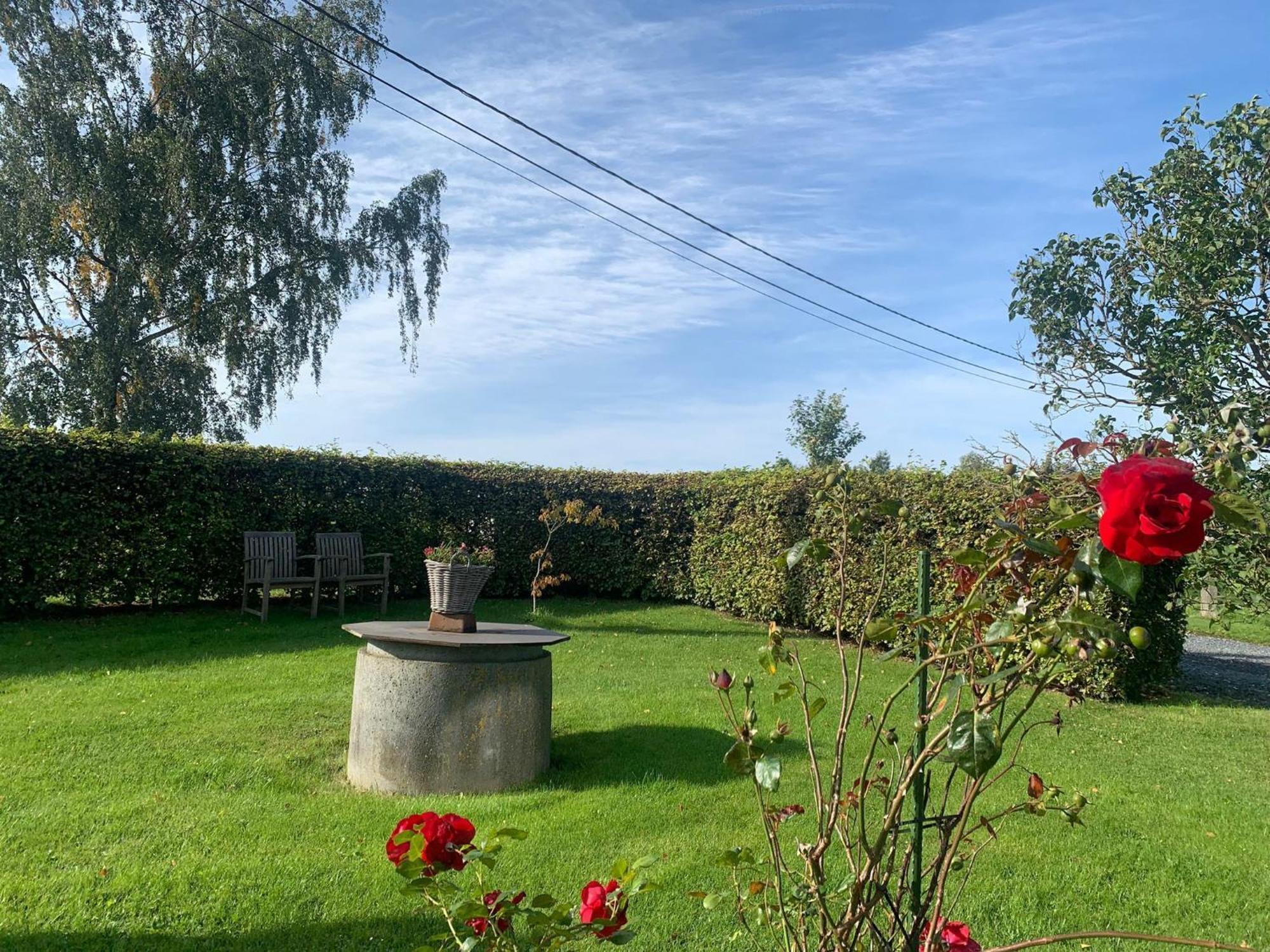 Pretty Farmhouse In Houffalize With Courtyard Bagian luar foto